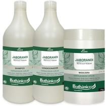 Kit Jaborandi Shampoo + Condicionador 1L + Máscara 1kg Bothanico Kit Jaborandi Shampoo + Condicionador 1L + Máscara 1kg Bothanico