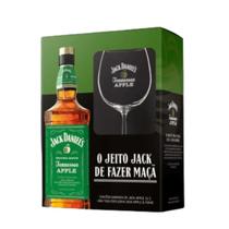 Kit Jack Daniel's Tennessee Apple 1000ml com Taça Personalizada