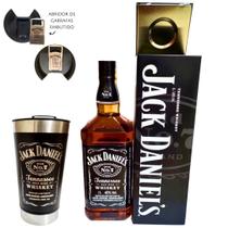 Kit Jack Daniels Old N07 com Lata 1L + Copo Térmico 473Ml
