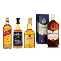 Kit Jack Daniels + Red Label + White Horse + Whisky Escocês