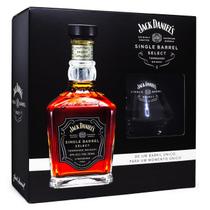 Kit Jack Daniels Single Barrel 750ml + Copo de Vidro Kit Jack Daniels Single Barrel 750ml + Copo de Vidro