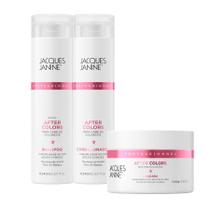 Kit Jacques Janine After Colors Shampoo e Condicionador 240ml Máscara Hidratação 240g