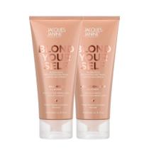 Kit Jacques Janine Blond Yourself Shampoo Sem Sal e Condicionador Matizador 200ml