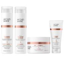 Kit Jacques Janine Damage Repair Sha+Cond+Más 240g + Leave-in 200ml