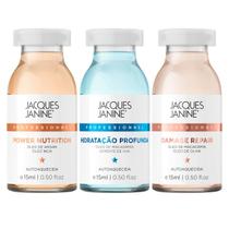 Kit Jacques Janine Hair Care 3 Ampolas Tratamento 15ml
