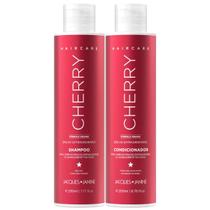 Kit Jacques Janine Hair Care Cherry Shampoo 230ml Condicionador 200ml Kit Jacques Janine Hair Care Cherry Shampoo 230ml Condicionador 200ml