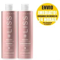 Kit Jacques Janine Hair Care Liss Shampoo 450ml + Condicionador 440ml Alinhamento Antifrizz