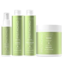 Kit Jacques Janine Hair Care Pistachio Shampoo 230ml Condicionador 200ml Máscara 400g Spray 120ml Kit Jacques Janine Hair Care Pistachio Shampoo 230ml Condicionador 200ml Máscara 400g Spray 120ml
