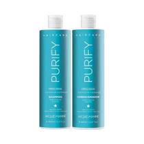 Kit Jacques Janine Hair Care Purify Shampoo 450ml + Condicionador 440ml Kit Jacques Janine Hair Care Purify Shampoo 450ml + Condicionador 440ml