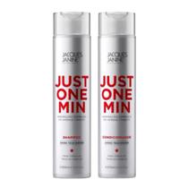 Kit Jacques Janine Just One Min Shampoo 300ml + Condicionador 270ml Kit Jacques Janine Just One Min Shampoo 300ml + Condicionador 270ml