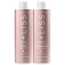 Kit Jacques Janine +Liss Shampoo e Condicionador 440ml - Liso, Brilho e Sem Frizz Kit Jacques Janine +Liss Shampoo e Condicionador 440ml - Liso, Brilho e Sem Frizz