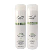 Kit Jacques Janine Mega Volume Shampoo + Condicionador 240ml Kit Jacques Janine Mega Volume Shampoo + Condicionador 240ml