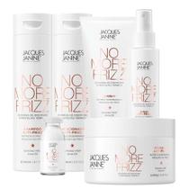 Kit Jacques Janine No More Frizz Shampoo Condicionador 240ml Máscara 240g Ampola 15ml Finalizadores Kit Jacques Janine No More Frizz Shampoo Condicionador 240ml Máscara 240g Ampola 15ml Finalizadores
