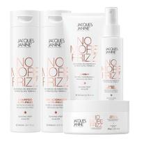 Kit Jacques Janine No More Frizz Shampoo Condicionador 240ml Máscara 80g Leave-In 200ml Spray 120ml Kit Jacques Janine No More Frizz Shampoo Condicionador 240ml Máscara 80g Leave-In 200ml Spray 120ml