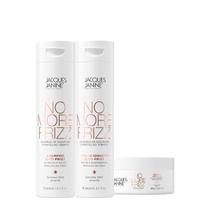 Kit Jacques Janine Professionnel No More Frizz Shampoo Condicionador e Máscara P (3 produtos)
