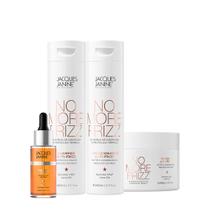 Kit Jacques Janine Professionnel No More Frizz Shampoo Condicionador Máscara e Oils Ojon (4 produtos) Kit Jacques Janine Professionnel No More Frizz Shampoo Condicionador Máscara e Oils Ojon (4 produtos)