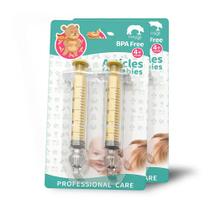 KIT JADE de seringa nasal para bebê - 4 peças - amarela KIT JADE de seringa nasal para bebê - 4 peças - amarela