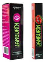 Kit Janburin Lubrificante Vibratório + Gloss Beijável De Jambu - 1 Gel E 1 Gloss Kit Janburin Lubrificante Vibratório + Gloss Beijável De Jambu - 1 Gel E 1 Gloss