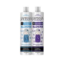 Kit japinha blond matiza shampoo + ativo redutor 1l