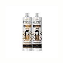 Kit japinha café organico shampoo + ativo redutor 1l