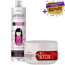 Kit Japinha Shampoo 300ml e Btox Ojon 300g Original