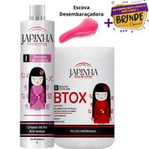 Kit Japinha Shampoo + B'tox Ojon 1Kg Original!