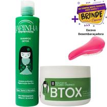 Kit Japinha Shampoo + B'tox Orgânica 300g Original!