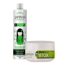 Kit Japinha Shampoo + B'tox Orgânica 300g Original!