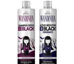Kit Japinha Wandinha Black (Shampoo + Ativo Redutor) 1L