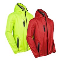 Kit Jaqueta Masculina Feminina Corta Vento V2 Neon Impermeavel