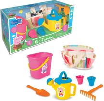 Kit Jardim Peppa Pig Brinquedo Infantil Educativo Conjunto 7 Peças Para Crianças +3 Anos Kit Jardim Peppa Pig Brinquedo Infantil Educativo Conjunto 7 Peças Para Crianças +3 Anos