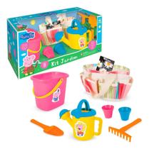 Kit Jardim Peppa Pig Com Acessórios - Nig Kit Jardim Peppa Pig Com Acessórios - Nig