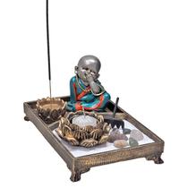 Kit Jardim Zen Buda Não Falo Laranja Rose Verde Vermelho Etc