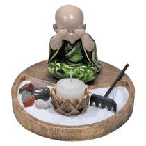 Kit Jardim Zen Buda Não Vejo Rose Verde Vermelho Laranja Etc