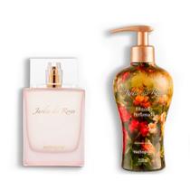 Kit Jardin des Roses: Perfume + Hidratante - Mahogany