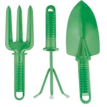 Kit Jardinagem 3 Peças - Conjunto Ferramentas Para Jardim Western