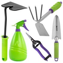 Kit Jardinagem - Enxadinha 623888, Pa Estreita 630028, Pulverizador 1,25L 647358, Sacho 3 Pontas 630088 E Tesoura Poda 605548 - PALISAD Kit Jardinagem - Enxadinha 623888, Pa Estreita 630028, Pulverizador 1,25L 647358, Sacho 3 Pontas 630088 E Tesoura Poda 605548 - PALISAD