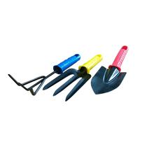 Kit Jardinagem Maxximus Metal Cabo PVC Colorido 3 Unidades