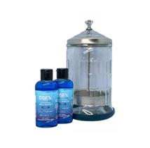 Kit jarro desinfetante 800ml e duas monodoses dsfx blue 60ml