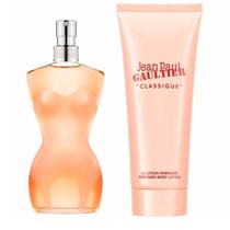 Kit Jean Paul Gaultier Classique Feminino - Eau de Toilette 50ml + Body Lotion 75ml Kit Jean Paul Gaultier Classique Feminino - Eau de Toilette 50ml + Body Lotion 75ml