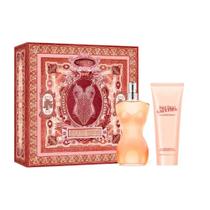 Kit jean paul gaultier classique feminino edt 50ml + body lotion 75ml