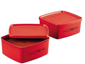Kit Jeitosinho 2 peças com 400ml cada Linha "Mix Molho do Tomate" Tupperware