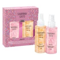 Kit Jequiti Sabrina Sato Desodorante Colônia Feminina Splash Edição Especial 115ml Com 2