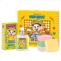 Kit Jequiti Turma do Chico Bento: 4 Sabonetes Hidratantes em Barra + Desodorante Colônia 25ml Kit Jequiti Turma do Chico Bento: 4 Sabonetes Hidratantes em Barra + Desodorante Colônia 25ml