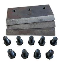 Kit Jg C/ 3 Faca + 9 Parafusos Ensiladeira Pinheiro EP25/PD5 - 276