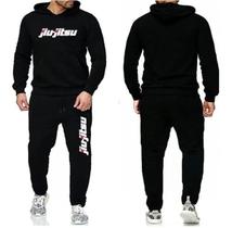 Kit Jiu-Jitsu Conjunto blusa calça Abrigo De Frio Moletom