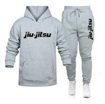 Kit Jiu-Jitsu Conjunto blusa calça Abrigo De Frio Moletom