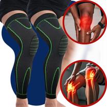 Kit Joelheira Ajustável Proteção para Luxação, Ligamentos, Artrite e Artrose