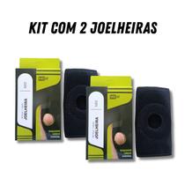Kit Joelheira Articulada Ajustável Respirável com Estabilizador Ortopédico