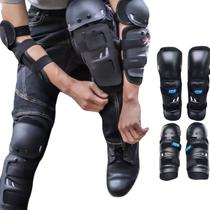Kit Joelheira Caneleira Cotoveleira Articulada Moto Trilha Kit Joelheira Caneleira Cotoveleira Articulada Moto Trilha